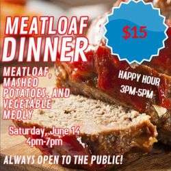 Mission Royale Golf Club - Meatloaf dinner special 6/14/25