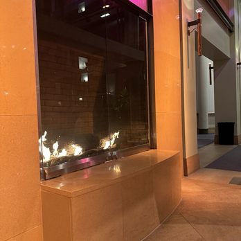 Cerritos Center for the Performing Arts - Sitting by the fireplace at intermission - Performing Arts Near Me - Cerritos, California