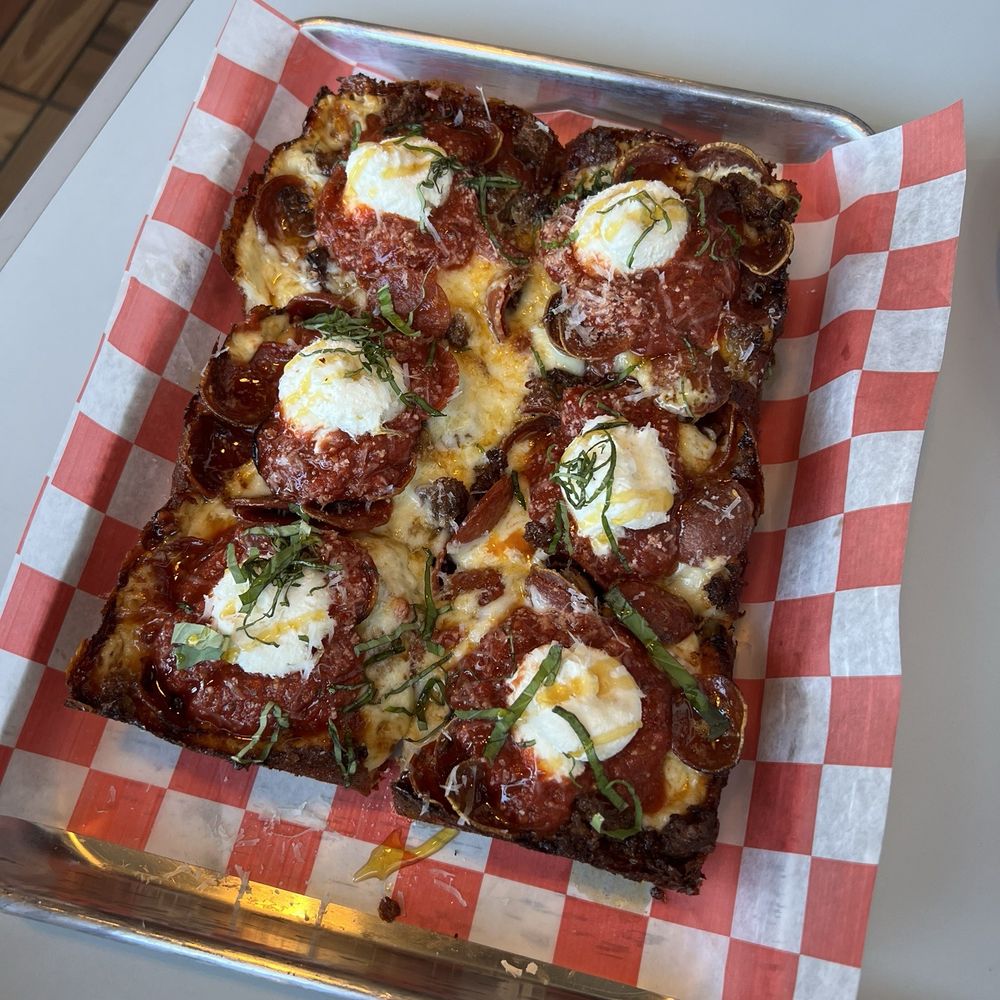 Sam’s Square Pie - El Jefe - Pizza Near Me - Indianapolis, Indiana Sam’s Square Pie - El Jefe - Pizza Near Me - Indianapolis, Indiana