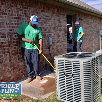 Triple Play Home Services - New Air Conditioning System - Heating & Air Conditioning/HVAC Near Me - Edmond, Oklahoma Triple Play Home Services - New Air Conditioning System - Heating & Air Conditioning/HVAC Near Me - Edmond, Oklahoma