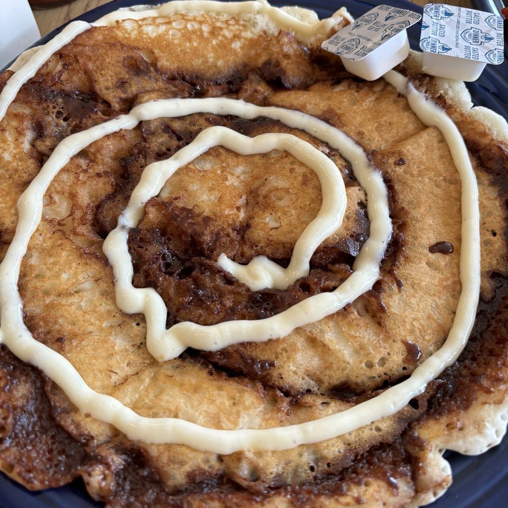 The Pantry - Cinnamon Roll Pancakes - Breakfast & Brunch Near Me - New Haven, Connecticut The Pantry - Cinnamon Roll Pancakes - Breakfast & Brunch Near Me - New Haven, Connecticut