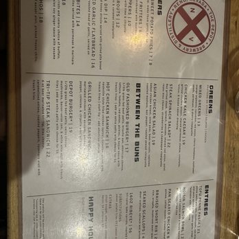 The Depot Craft Brewery Distillery - Menu (10/17/25) - Breweries Near Me - Reno, Nevada The Depot Craft Brewery Distillery - Menu (10/17/25) - Breweries Near Me - Reno, Nevada