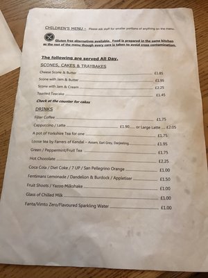 Menu photo 2 Gatehouse Cafe Carlisle, CMA