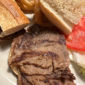 Davids Restaurant - The uneaten French dip sub.  Terrible. - New American Near Me - Asheboro, North Carolina
