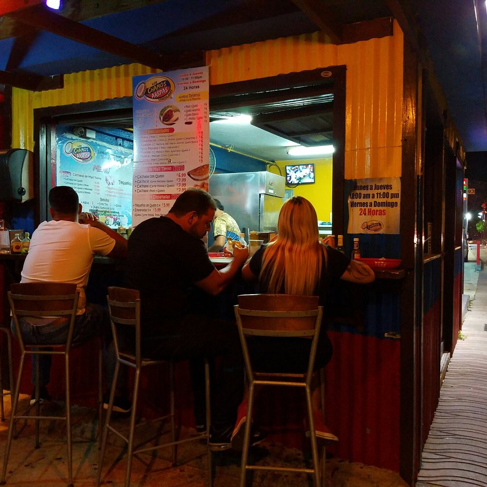 Los Chamos Arepas - Nothing small about this place. The food is big on flavors! - Venezuelan Near Me - Carolina, Puerto Rico Los Chamos Arepas - Nothing small about this place. The food is big on flavors! - Venezuelan Near Me - Carolina, Puerto Rico