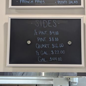 Schulze’s Pit Room - Pricing for the sides - Barbeque Near Me - Seguin, Texas Schulze’s Pit Room - Pricing for the sides - Barbeque Near Me - Seguin, Texas