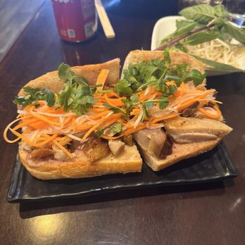 Pho Cafe - Five Spice Chicken and Pate It was hella good definitely recommend Banh Mi lovers to come here and try it out - Noodles Near Me - Daly City, California