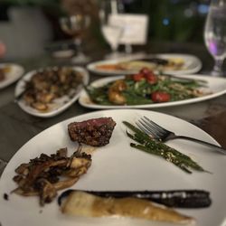 Old Hickory Steakhouse - My little plate of food.