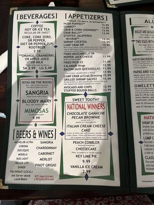 Menu photo 2 Miller's Seawall Grill Galveston, TX Menu photo 2 Miller's Seawall Grill Galveston, TX