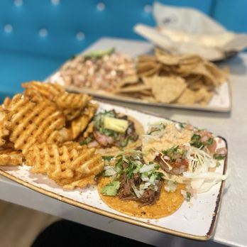 Señor Grubby's - 3 Three Taco Plate with Side - Mexican Near Me - Carlsbad, California