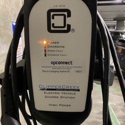 Harborside Parking garage EV Charging station - New charge machines!