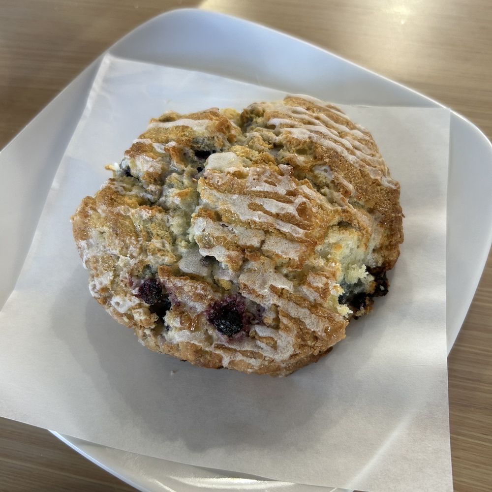 YES PLEASE - Blueberry scone - so delicious!! - Coffee & Tea Near Me - La Quinta, California YES PLEASE - Blueberry scone - so delicious!! - Coffee & Tea Near Me - La Quinta, California
