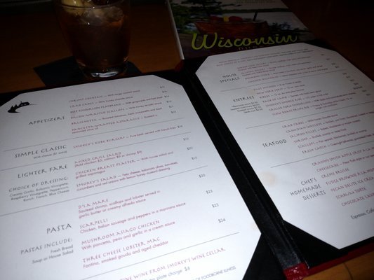 Menu photo 3 Smokeys Manitowish Waters, WI Menu photo 3 Smokeys Manitowish Waters, WI