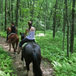 Ridge Valley Stables - Summer trail ride