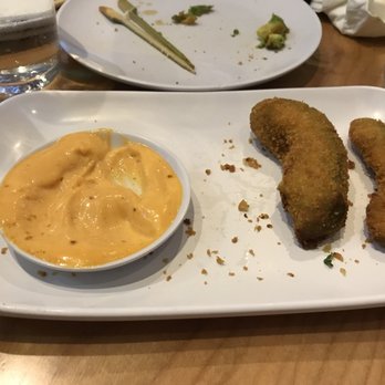 GoBistro - Forgot to snap a before pic, these tastes to good. Avocado fries - Sushi Bars Near Me - Hollywood, Florida