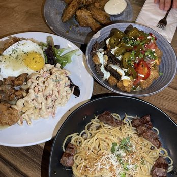 The Brick Kitchen + Lounge - Fish sauce chicken wings, loko momo, bulgogi tots, garlic noodles - Beer Bar Near Me - Renton, Washington The Brick Kitchen + Lounge - Fish sauce chicken wings, loko momo, bulgogi tots, garlic noodles - Beer Bar Near Me - Renton, Washington