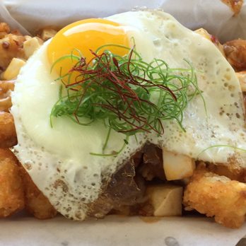 Bopomofo Cafe - Mapo Tots with Fried Egg - Bubble Tea Near Me - San Gabriel, California Bopomofo Cafe - Mapo Tots with Fried Egg - Bubble Tea Near Me - San Gabriel, California