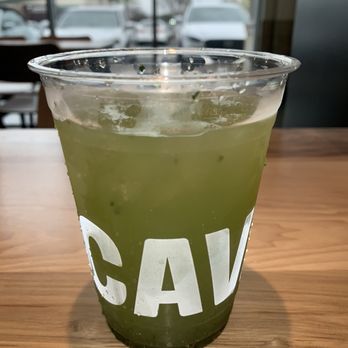 CAVA - Cucumber mint lime drink - Mediterranean Near Me - Chino Hills, California CAVA - Cucumber mint lime drink - Mediterranean Near Me - Chino Hills, California