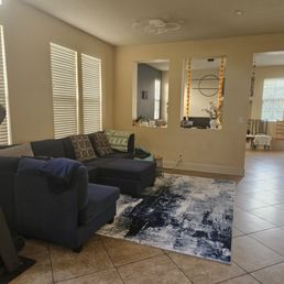 Clean living area