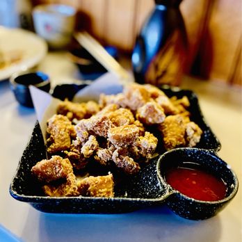 Koi Sushi - Karaage chicken. Best one we have ever had. Light, crispy, seasoned well & super moist. Winners Circle :)... - Sushi Bars Near Me - Pensacola, Florida Koi Sushi - Karaage chicken. Best one we have ever had. Light, crispy, seasoned well & super moist. Winners Circle :)... - Sushi Bars Near Me - Pensacola, Florida