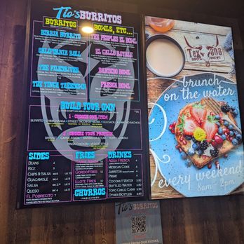 Tio's Burritos - Hawaii Kai - Menu board - Mexican Near Me - Honolulu, Hawaii Tio's Burritos - Hawaii Kai - Menu board - Mexican Near Me - Honolulu, Hawaii
