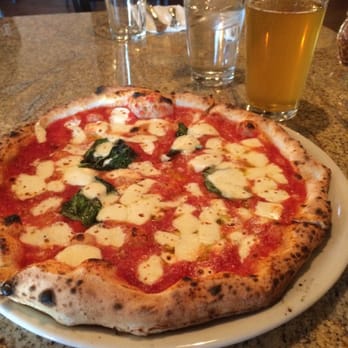 Antica Forma - Margherita and apricot hefeweizen. - Pizza Near Me - Vernal, Utah