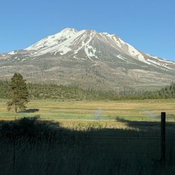 Mount Shasta - View of Mount Shasta from the 97 looking east