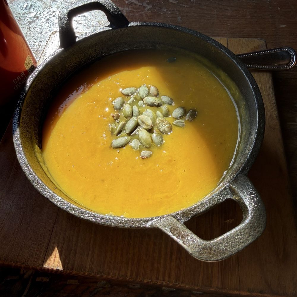 Lardon - Butter squash soup - Cafes Near Me - Chicago, Illinois