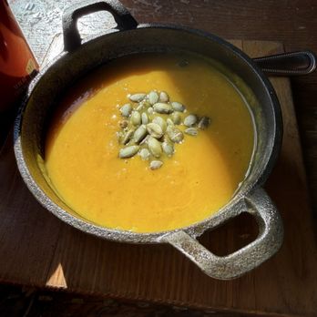 Lardon - Butter squash soup - Cafes Near Me - Chicago, Illinois Lardon - Butter squash soup - Cafes Near Me - Chicago, Illinois