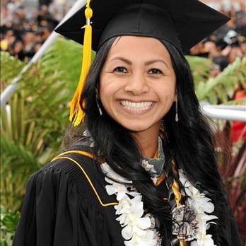 Hello Beautiful Skin & Acne Studio - Sirrel's work. She did my eyebrow wax, filled them in, and applied foundation and blush! Best graduation picture ever!!! - Skin Care Near Me - Redondo Beach, California
