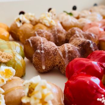 Menya - a variety of doughnuts in a box - Japanese Near Me - Aurora, Colorado Menya - a variety of doughnuts in a box - Japanese Near Me - Aurora, Colorado