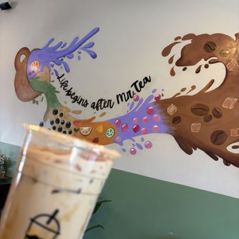Mr Tea - Wall mural - Coffee & Tea Near Me - Boise, Idaho Mr Tea - Wall mural - Coffee & Tea Near Me - Boise, Idaho