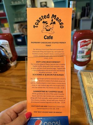 Menu photo 7 Toasted Mango Cafe Sarasota, FL
