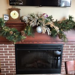 Lenexa Baptist Church - Fireplace in the welcome center