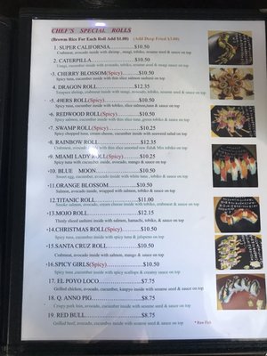 Menu photo 3 MG Sushi Santa Cruz, CA
