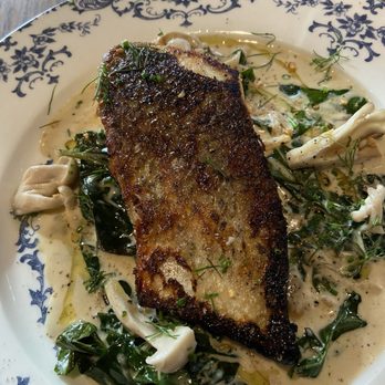 Customshop Handcrafted Food - Sea bass - New American Near Me - Charlotte, North Carolina