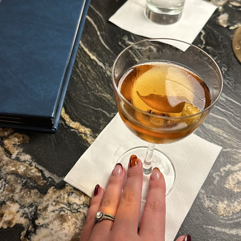 Fairmont Olympic Hotel, Seattle - Rainier Fog cocktail - Hotels Near Me - Seattle, Washington