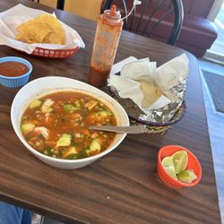 Shrimp soup