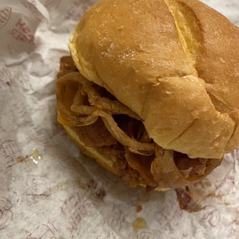 Smashburger - BBQ Bacon Cheddar Crispy Chicken Sandwich - Burgers Near Me - Schaumburg, Illinois