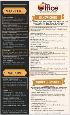 Menu photo 2 The Office Bar & Grille Hayes, VA Menu photo 2 The Office Bar & Grille Hayes, VA