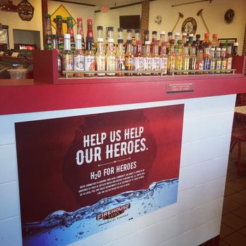 Firehouse Subs - Sauce bar is awesome! - Fast Food Near Me - Laredo, Texas Firehouse Subs - Sauce bar is awesome! - Fast Food Near Me - Laredo, Texas