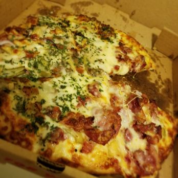 Catalano's Pizza - Half and half :Pastrami and White pizza - Pizza Near Me - Long Beach, California Catalano's Pizza - Half and half :Pastrami and White pizza - Pizza Near Me - Long Beach, California