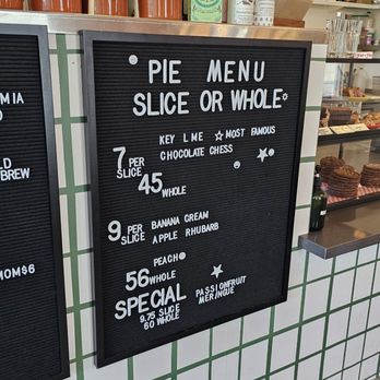 Fat + Flour - Pie Menu Sep 24' - Bakeries Near Me - Los Angeles, California