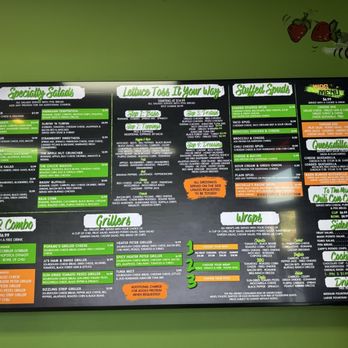Lettuce Toss It - menu - American Near Me - Chino Hills, California Lettuce Toss It - menu - American Near Me - Chino Hills, California