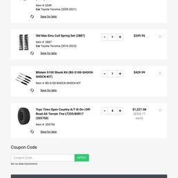 Price of Parts = $1,986.97 Quote = $3,800??? Price of Parts = $1,986.97 Quote = $3,800???