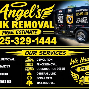 Angel's Junk Removal - Junk Removal & Hauling Near Me - Antioch, California Angel's Junk Removal - Junk Removal & Hauling Near Me - Antioch, California
