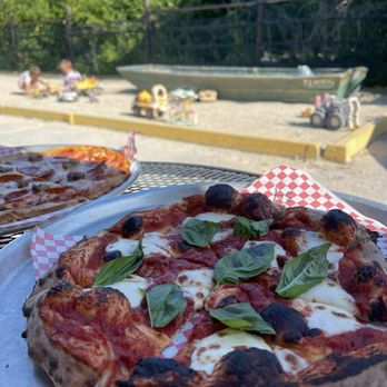 Old Germantown - Gluten free (left) Margarita (right) by the kids play area - Pizza Near Me - Germantown, Wisconsin Old Germantown - Gluten free (left) Margarita (right) by the kids play area - Pizza Near Me - Germantown, Wisconsin