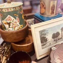 Mikayla’s Thriftique - Items for sale in front of the store when weather cooperates!