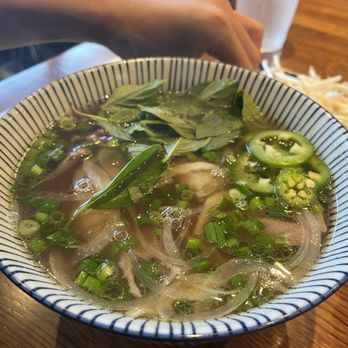 Pho Broth - pho with brisket, filet mignon, & beef meatballs - Vietnamese Near Me - Huntington Beach, California Pho Broth - pho with brisket, filet mignon, & beef meatballs - Vietnamese Near Me - Huntington Beach, California
