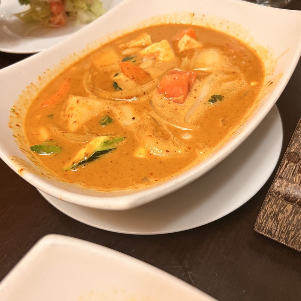 Rice Factory - Massamam curry with tofu and veggies - Thai Near Me - Milltown, New Jersey
